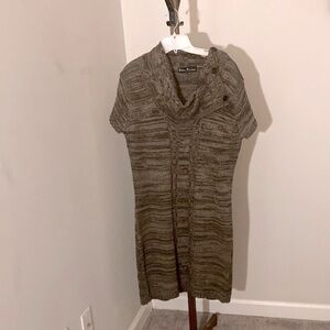 Ellen Parker | Women’s Brown Sweater Dress - Size XLarge